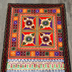 Chainstitched Table Runner