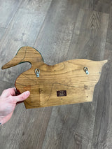 Hand carved/Painted Duck Rack