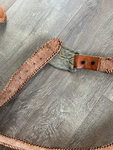 2 belts with buckles