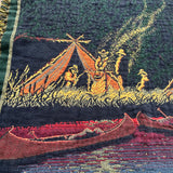 Cowboy Woven Blanket