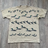 Vintage All over loon T Shirt XL