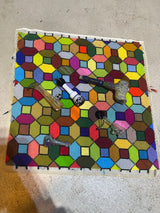 Punch needle wall hanging